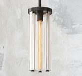 Savile Round Pendant 14"H